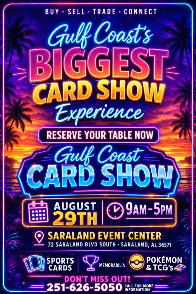 Gulf Coast Card Show – Saraland AL